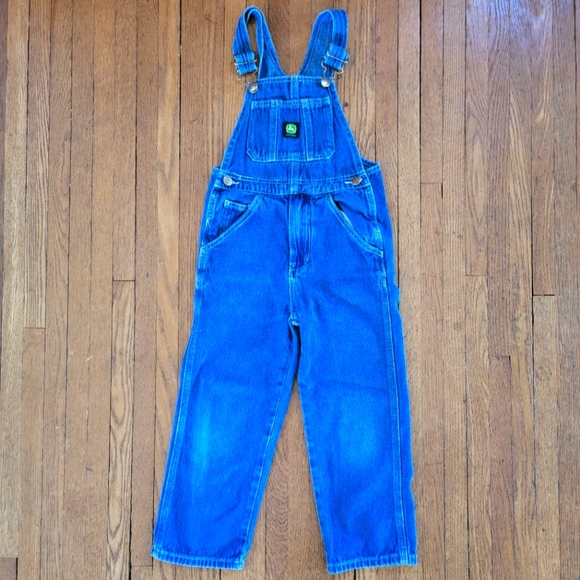 Boys John Deere Overalls Bibs - Picture 1 of 4